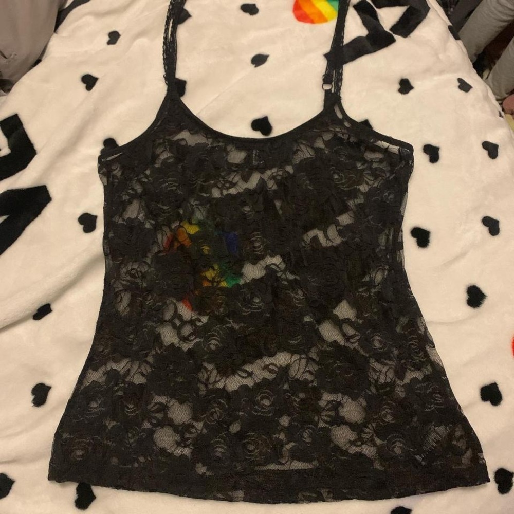 Cute y2k lace top